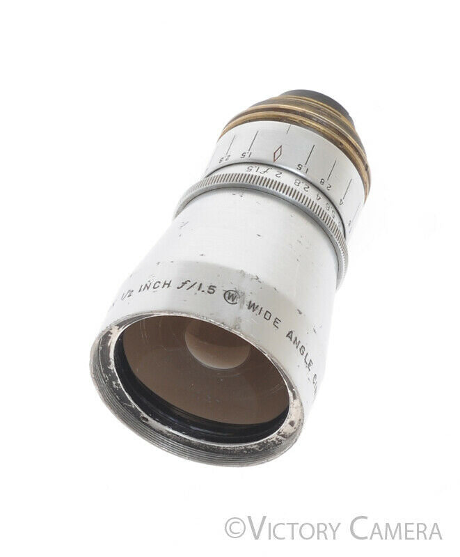 Wollensak Wide Angle Cine Raptar 1/2 Inch F1.5 C Mount Lens (parts / repair)