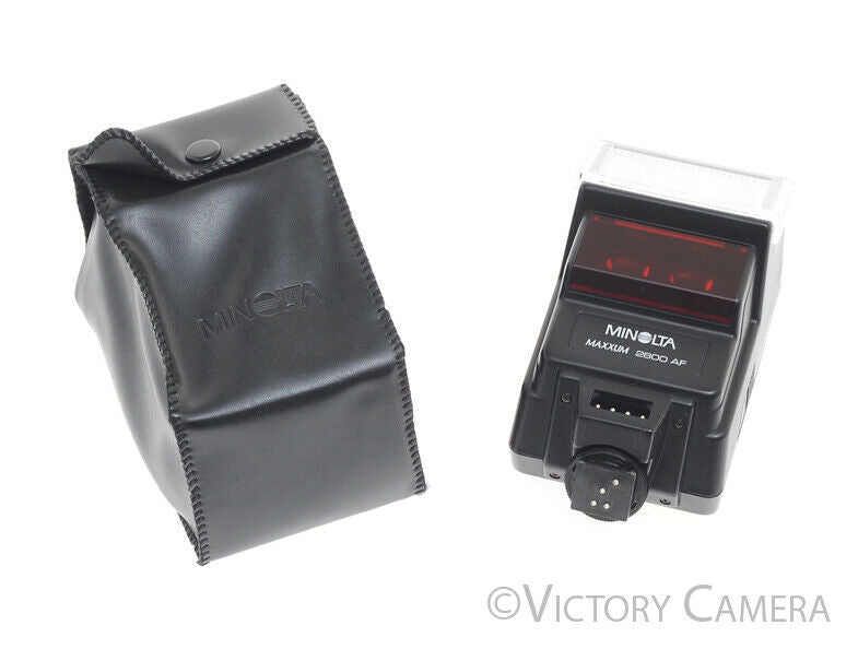 Minolta Maxxum 2800 AF Speedlight Flash - Victory Camera