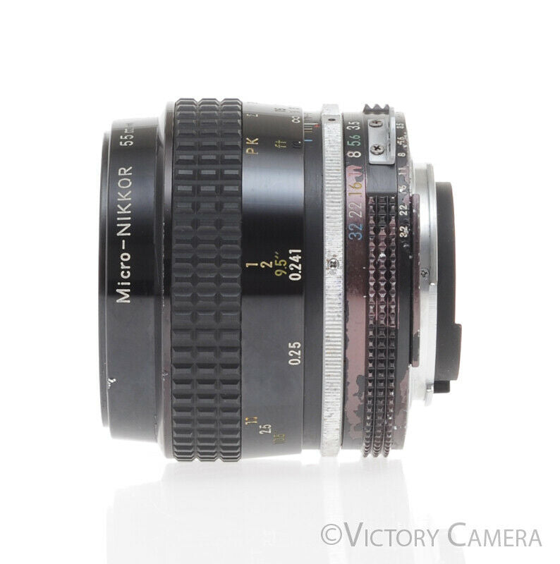 Nikon Micro-Nikkor 55mm F3.5 AI Manual Focus Macro Lens (Rough Focus)