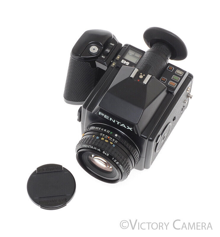 Pentax 645 Medium Format Camera w/ 75mm f2.8 Lens &amp; 120 Back