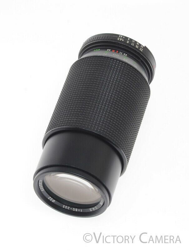 Chinar 80-205mm f4.5 Telephoto Zoom Lens for Nikon AI [EXC] - Victory Camera