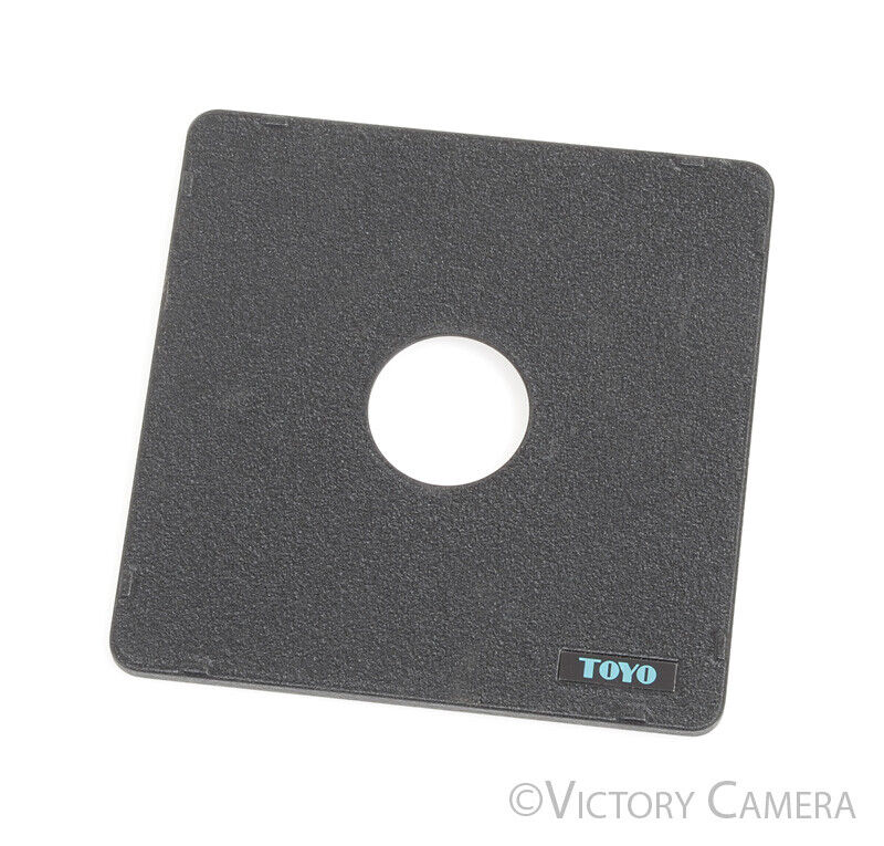 Toyo 4x5 View Camera #1 Lens Board -Clean- - Victory Camera