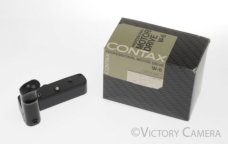 Contax W-6 Motordrive for RTS RTSII -Mint, No Battery Pack-