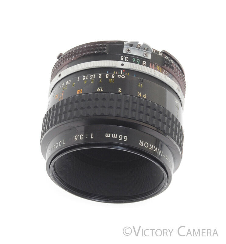 Nikon Micro-Nikkor 55mm F3.5 AI Manual Focus Macro Lens (Rough Focus)