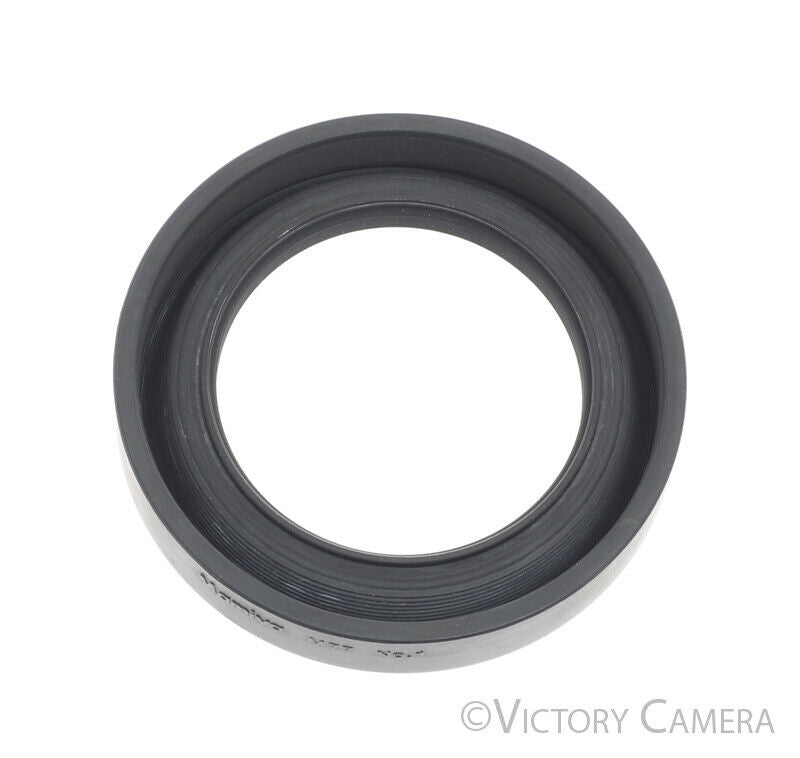Mamiya M77 No. 1 Sturdy Collapsible Rubber Lens Shade for RB/RZ67 90-110mm Lens - Victory Camera