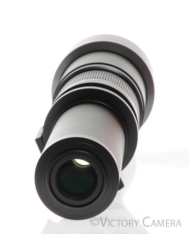 Commander 650-1300mm F8.0-16 Telephoto Zoom Lens White T-Mount Lens -Mint-