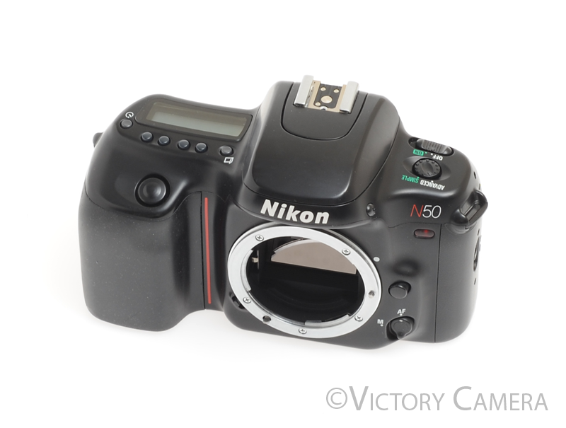 Nikon N50 AF Film Camera Body -Clean, Slightly Sticky- [Good]