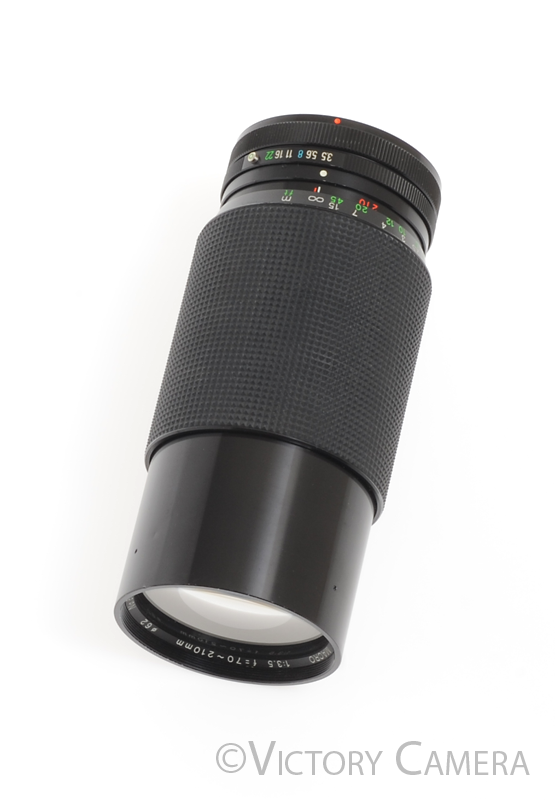 Deitz Premium MC 70-210mm f3.5 Macro Telephoto Lens for Canon FD
