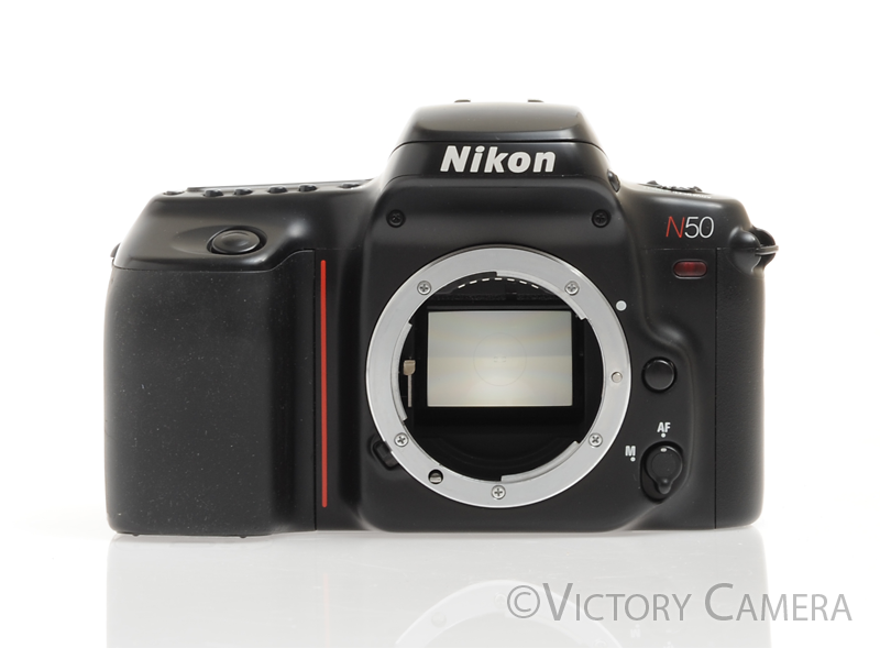 Nikon N50 AF Film Camera Body -Clean, Slightly Sticky- - Victory Camera