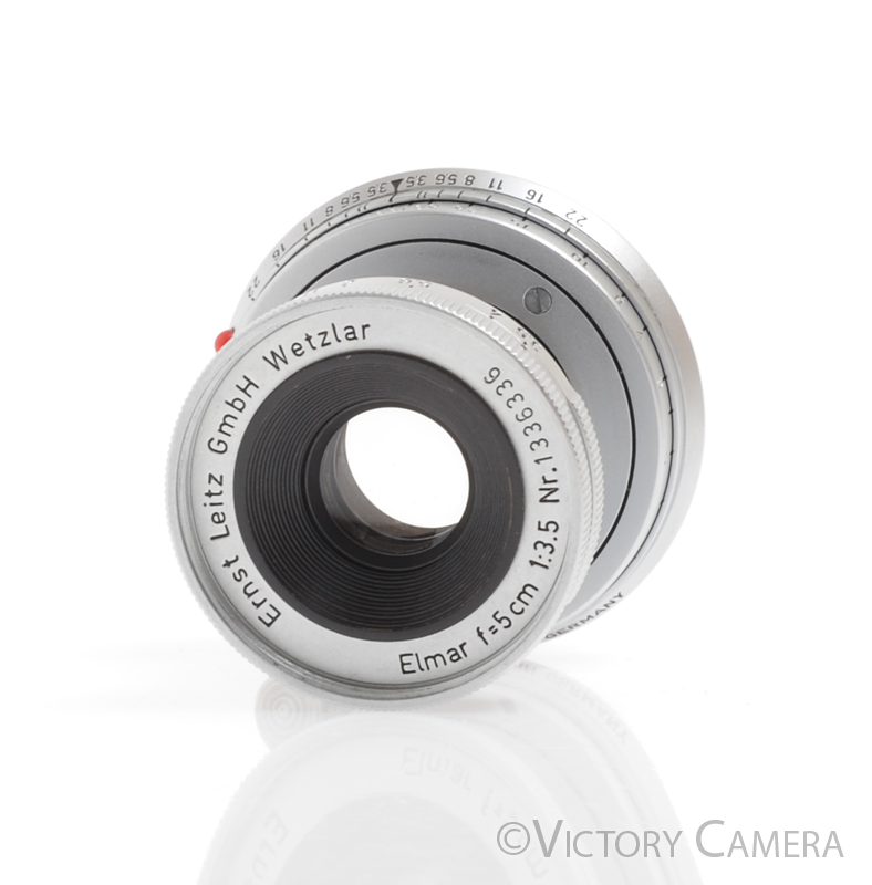 Leica 5cm 50mm f3.5 Elmar M Mount Collapsible Lens - Victory Camera