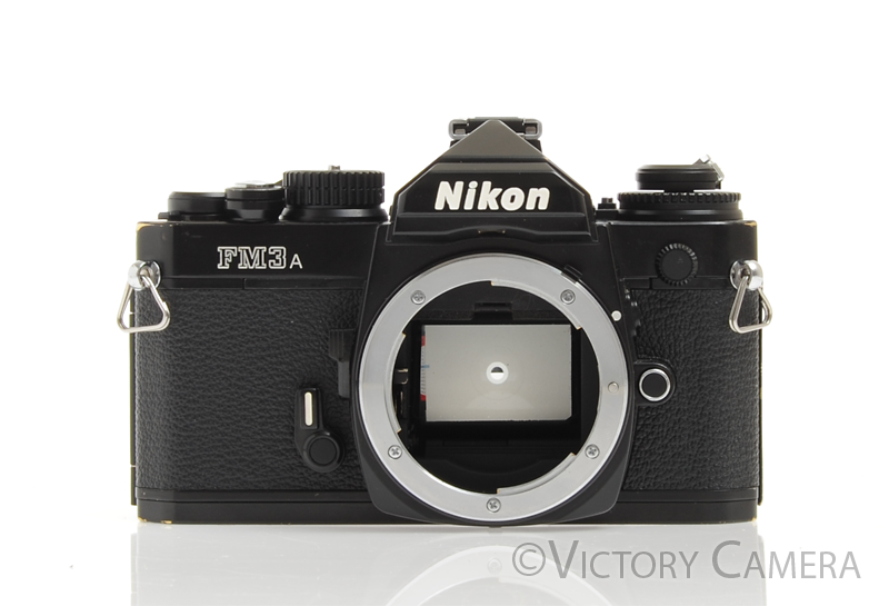 Nikon FM3a Black 35mm Camera Body -Nice, New Seals-