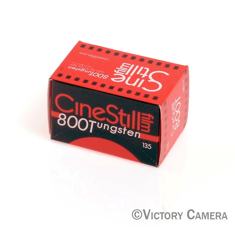 CineStill Film 800T Tungsten Xpro C-41 Color Negative Film (35mm Roll Film, 36 Exposures) -Limit Two-