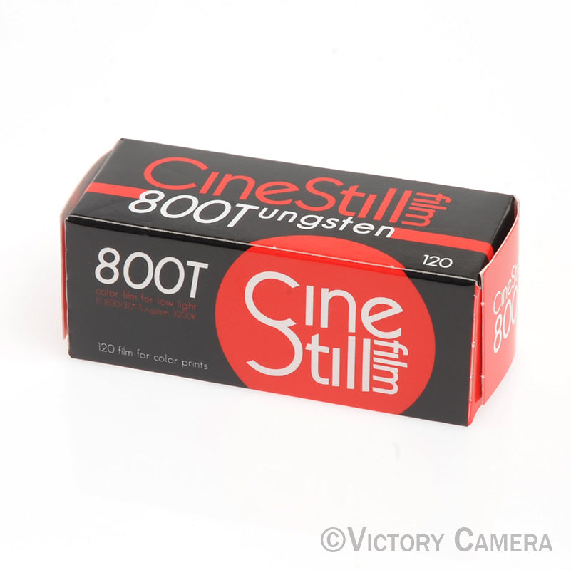 CineStill Film 800T Tungsten Xpro C-41 Color Negative Film (120 Roll Film) - Victory Camera