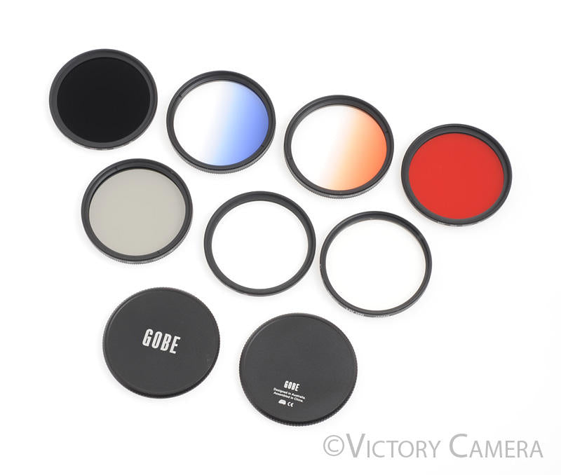 graduated orange filter