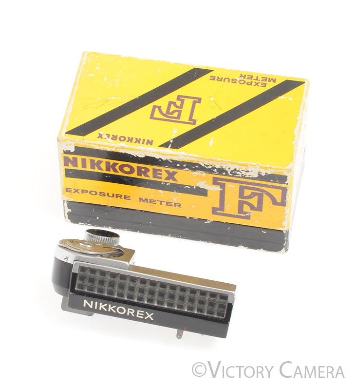 Nikon Nikkorex F Exposure Meter -Mint but Dead- - Victory Camera